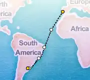 15 Night Lisbon to Buenos Aires cruise