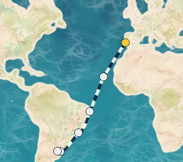 15 Night Lisbon to Buenos Aires cruise
