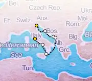 7 Night Venice to Rome cruise