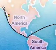 6 Night Vancouver to Suez Canal cruise