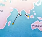 17 Night Singapore to Mauritius cruise
