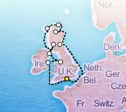 12 Night London to London cruise