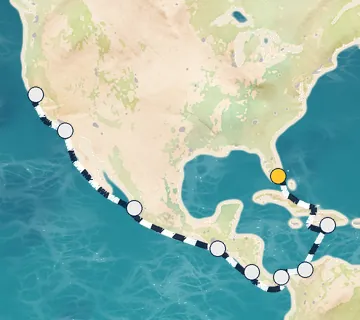 18 Night Miami to San Francisco cruise