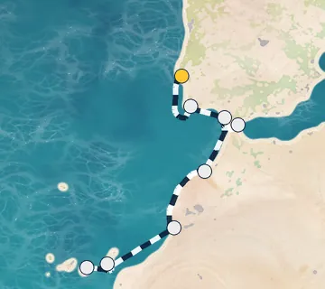 9 Night Lisbon to Las Palmas cruise