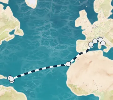 17 Night Pointe-a-Pitre to Rome cruise
