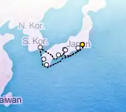 12 Night Tokyo to Tokyo cruise