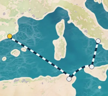 4 Night Barcelona to Naples cruise