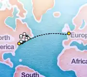 21 Night New York to London cruise