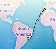 14 Night Sao Paolo to Lisbon cruise
