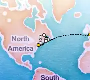 21 Night London to New York cruise
