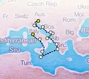 11 Night Rome to Trieste cruise