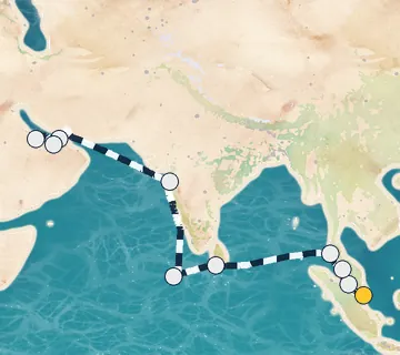 18 Night Singapore to Doha cruise