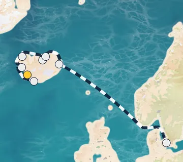 10 Night Reykjavik to Copenhagen cruise