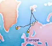 14 Night Bergen to Reykjavik cruise