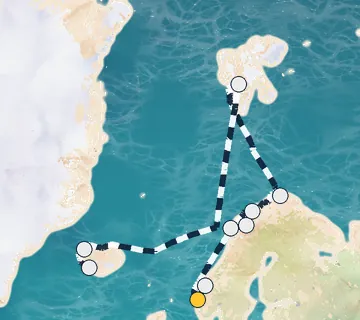 14 Night Bergen to Reykjavik cruise