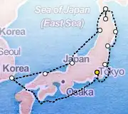 14 Night Tokyo to Tokyo cruise