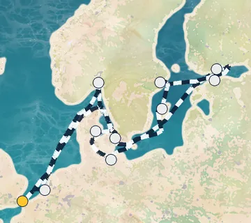 14 Night London to London cruise