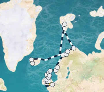 28 Night Greenwich to Reykjavik cruise