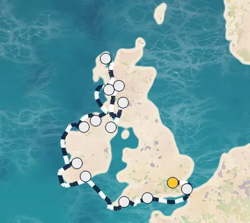 14 Night Greenwich to Belfast cruise