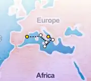 7 Night Bari to Barcelona cruise