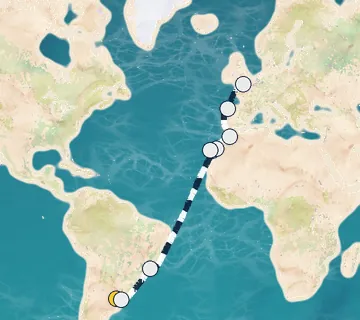 22 Night Buenos Aires to London cruise