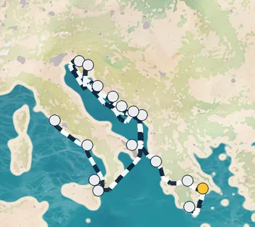 21 Night Athens to Rome cruise