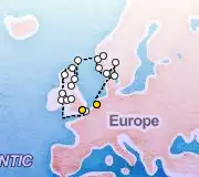 21 Night Tilbury to Amsterdam cruise
