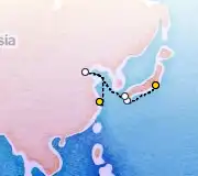 9 Night Tokyo to Shanghai cruise