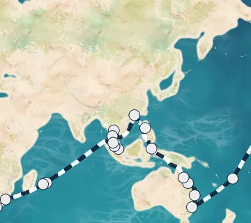84 Night Los Angeles to London cruise