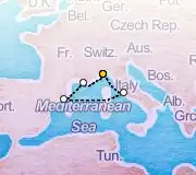 5 Night Savona to Savona cruise