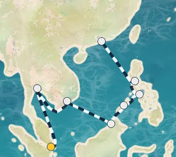 14 Night Singapore to Hong Kong cruise