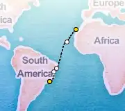 11 Night Tenerife to Rio cruise