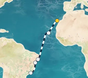 11 Night Tenerife to Rio cruise