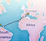 15 Night Savona to La Romana cruise