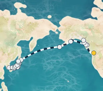 34 Night Vancouver to Tokyo cruise