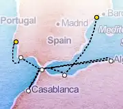 7 Night Lisbon to Taranto cruise