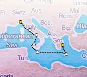 7 Night Savona to Athens cruise