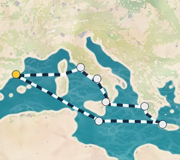 10 Night Barcelona to Barcelona cruise