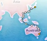 37 Night Tokyo to Sydney cruise