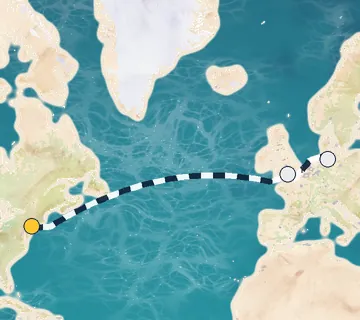 9 Night New York to Hamburg cruise