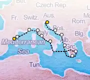 12 Night Trieste to Barcelona cruise