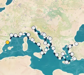 28 Night Barcelona to Istanbul cruise