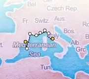 7 Night Rome to Barcelona cruise