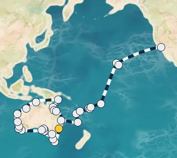 63 Night Sydney, Australia to Los Angeles cruise