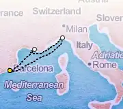 4 Night Barcelona to Barcelona cruise