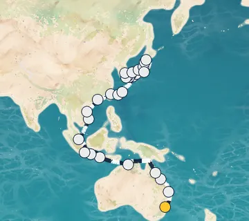 48 Night Sydney to Tokyo cruise