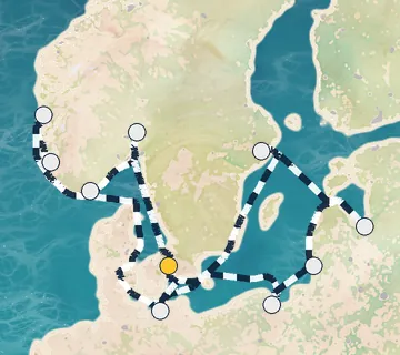 14 Night Copenhagen to Copenhagen cruise