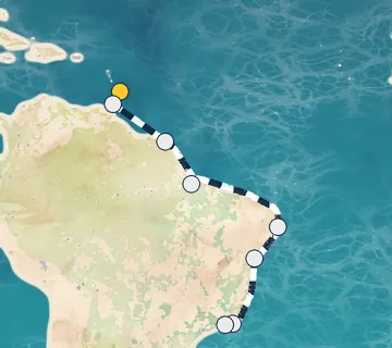 13 Night Bridgetown to Rio de Janeiro cruise