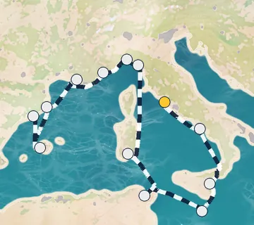 14 Night Rome to Barcelona cruise