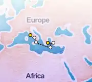 7 Night Athens to Rome cruise